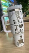 Copo quencher personalizado Luan Santana Copo quencher personalizado Luan Santana