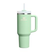 Copo quencher stanley com alça 1,18l em aço inox pistachio 08740-00