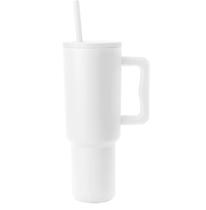 Copo Quencher Térmico com 2 Canudo 1200 ML de Água Café Refrigerante Chá Copo Portátil Envio Rápido Copo Quencher Térmico com 2 Canudo 1200 ML de Água Café Refrigerante Chá Copo Portátil Envio Rápido