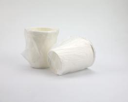 Copo quente de papel STAPLES embalado individualmente 240 ml branco 600/caixa