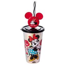 Copo Refri Furta-cor Com Pin Minnie Vermelho 500 ml Plasutil Copo Refri Furta-cor Com Pin Minnie Vermelho 500 ml Plasutil