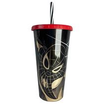 Copo Refri Homem Aranha Marvel 700ml Preto Colecionável