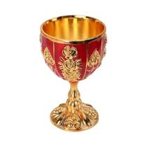 Copo Retro Criativo para Bebidas Pequenas, Estilo Europeu Dourado, Bar Doméstico, 30ml Copo Retro Criativo para Bebidas Pequenas, Estilo Europeu Dourado, Bar Doméstico, 30ml