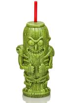 Copo Rick and Morty Pickle Rick Tiki 650 ml Geeki Tikis