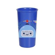 Copo Robots Azul 340ml