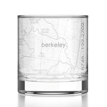 Copo Rocks Well Told Mapa de Berkeley 325ml Transparente Copo Rocks Well Told Mapa de Berkeley 325ml Transparente