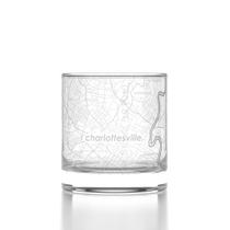 Copo Rocks Well Told Mapa de Charlottesville 325 ml Copo Rocks Well Told Mapa de Charlottesville 325 ml