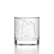 Copo Rocks Well Told Mapa de Oakland 325ml Transparente Copo Rocks Well Told Mapa de Oakland 325ml Transparente