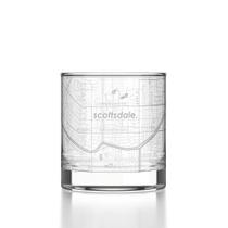 Copo Rocks Well Told Mapa de Scottsdale 325ml Transparente Copo Rocks Well Told Mapa de Scottsdale 325ml Transparente
