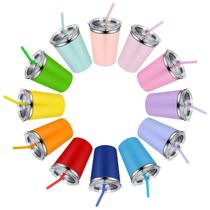 Copo Rommeka Kids à Prova de Vazamento (350ml) - Pacote com 12 Unidades em Aço Inoxidável Copo Rommeka Kids à Prova de Vazamento (350ml) - Pacote com 12 Unidades em Aço Inoxidável