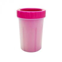 Copo Rosa Limpador Cachorro Limpa Patas Patinhas Pet Banho Copo Rosa Limpador Cachorro Limpa Patas Patinhas Pet Banho