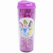 Copo Rosa Térmico Princesas 450ml - Disney Copo Rosa Térmico Princesas 450ml - Disney