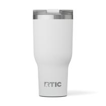 Copo RTIC Essential 1.18L Isolado em Aço Inoxidável Branco Copo RTIC Essential 1.18L Isolado em Aço Inoxidável Branco