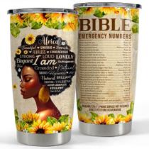Copo SANDJEST Bible Design 590ml em aço inoxidável Copo SANDJEST Bible Design 590ml em aço inoxidável