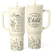 Copo SANDJEST com alça isolada de aço inoxidável de 40 onças