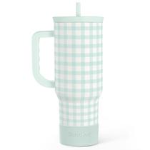 Copo SANDJEST de aço inoxidável isolado de 40 onças com alça Copo SANDJEST de aço inoxidável isolado de 40 onças com alça