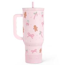 Copo SANDJEST de aço inoxidável isolado de 40 onças com alça Copo SANDJEST de aço inoxidável isolado de 40 onças com alça