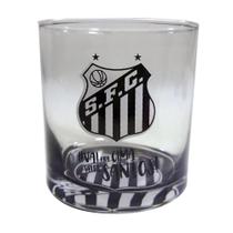 Copo santos vidro bar rocks cylinder whisky 305ml licenciado