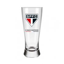 Copo São Paulo Tulipa 300ml Taça Americano Cerveja Chopp Vidro Futebol Copo São Paulo Tulipa 300ml Taça Americano Cerveja Chopp Vidro Futebol