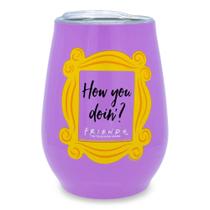 Copo sem haste Silver Buffalo Friends How You Doin 300 ml Copo sem haste Silver Buffalo Friends How You Doin 300 ml