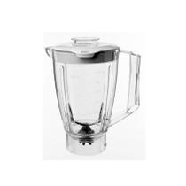 Copo Serve P/ Liquidificador Arno Faciclic pro 500w Juice delrin Cristal tampa branca - Micromax