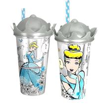 Copo Shake 500ml Cinderela Princesa Disney Original - 1 Unidade