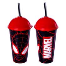 Copo Shake Do Homem Aranha Infantil Copo Shake Do Homem Aranha Infantil