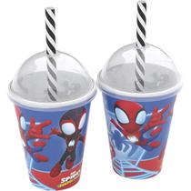 Copo Shake Spidey Amazing Friends 280 Ml Mescladas Copo Shake Spidey Amazing Friends 280 Ml Mescladas