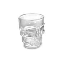 Copo Shot Dose Vidro Caveira Tequila Bebida 50mL Copo Shot Dose Vidro Caveira Tequila Bebida 50mL