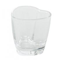 Copo Shot Mini Vidro Coração 50 Ml - Lyor