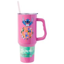 Copo Silver Buffalo Disney Lilo and Stitch 1,2 L em aço inoxidável Copo Silver Buffalo Disney Lilo and Stitch 1,2 L em aço inoxidável