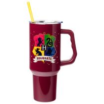 Copo Silver Buffalo Harry Potter Hogwarts 1,2 L em aço inoxidável Copo Silver Buffalo Harry Potter Hogwarts 1,2 L em aço inoxidável