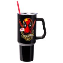 Copo Silver Buffalo Marvel Deadpool inoxidável 1,2 L Copo Silver Buffalo Marvel Deadpool inoxidável 1,2 L