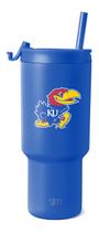 Copo Simple Modern Kansas Jayhawks 900ml - Oficialmente Licenciado