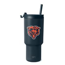 Copo Simple Modern NFL Chicago Bears 900 ml em aço inoxidável Copo Simple Modern NFL Chicago Bears 900 ml em aço inoxidável