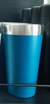 Copo simples azul marinho, 300 ml, copo térmico básico ideal para o dia a dia