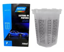 Copo sistema de pintura 750ml - Norton Copo sistema de pintura 750ml - Norton