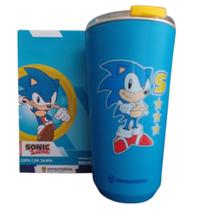 Copo Sky Sonic Inox 500ml licenciado Zona Criativa