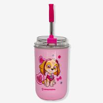 Copo Skye ou Chase Neo com Canudo - Patrulha Canina 300ml
