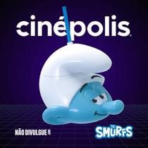 Copo Smurf de Cinema Smurfs O Filme - Cinépolis