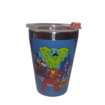 Copo Snap Avengers Vingadores 300 Ml -Zona Criativa