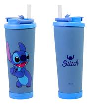 Copo Spring Com Canudo Stitch - Disney