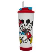 Copo Spring Mickey Com Canudo Zona Criativa Disney Térmico