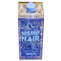 copo squeeze Garrafa Gel congelante canudo bico Azul 400ml