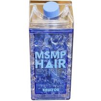 Copo Squeeze Garrafa Gel Congelante Canudo Bico Azul 400ml