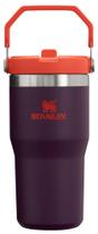 Copo Stanley IceFlow Flip Straw 590mL em aço inoxidável isolado Copo Stanley IceFlow Flip Straw 590mL em aço inoxidável isolado