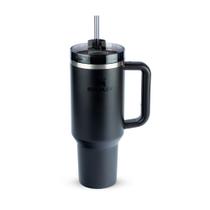 Copo stanley quencher em aço inox 1,18 litros preto black 2.0 08316-00