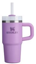 Copo Stanley Quencher H2.0 com alça e canudo 400mL lilás