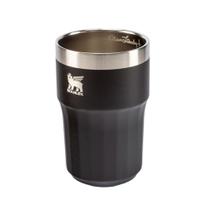 Copo stanley térmico tumbler happy hour preto foundry black 384ml 08197-00