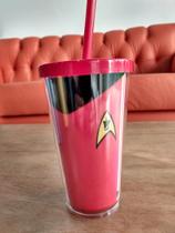 Copo Star Trek com Canudo